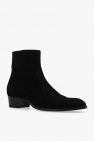 Saint Laurent BLACK ‘Wyatt’ ankle boots
