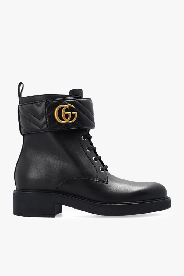 Gucci our boots with logo