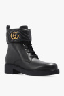Gucci our boots with logo