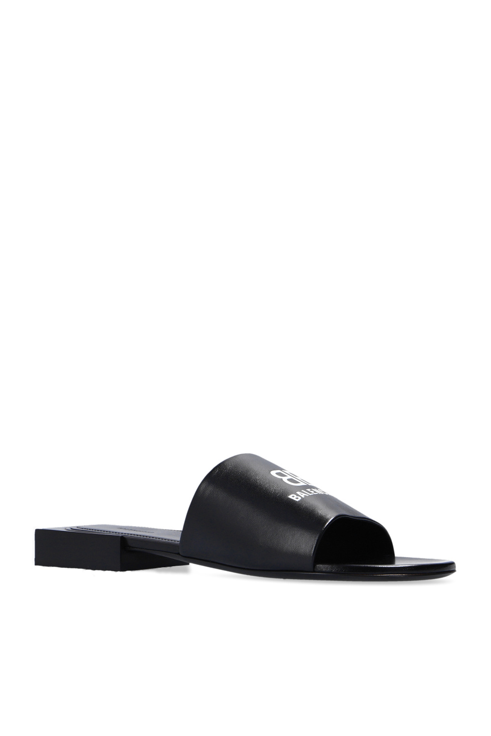 Balenciaga Slides with logo