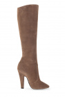 Saint Laurent almond-toe knee-high boots