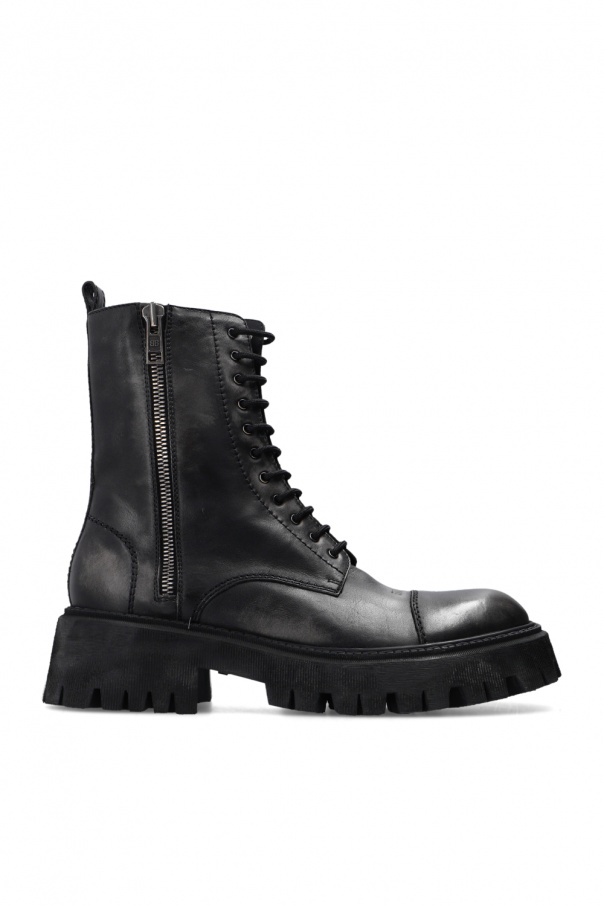 Leather boots od Balenciaga