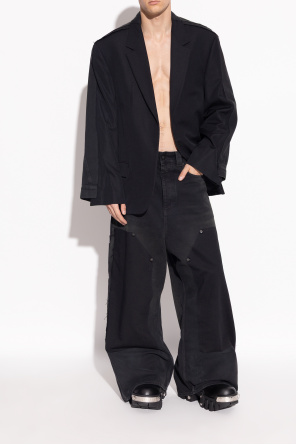 Balenciaga Skórzane buty `Bulldozer`