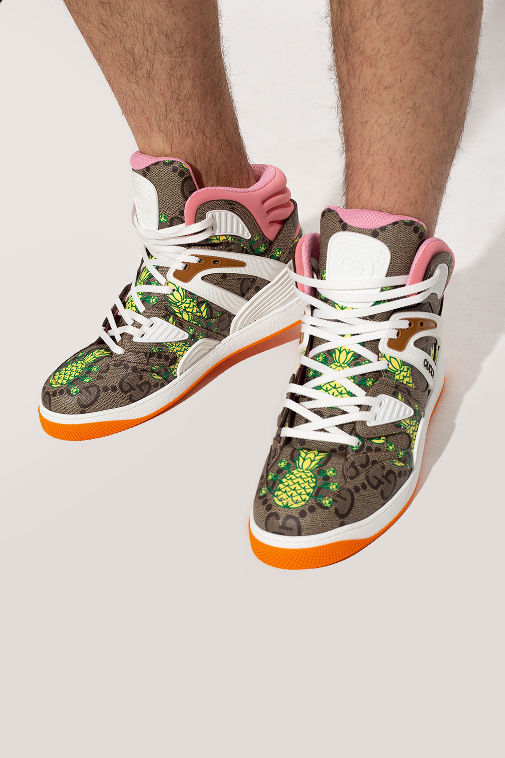 Gucci The ‘Gucci Pineapple’ collection ‘Gucci Basket’ sneakers