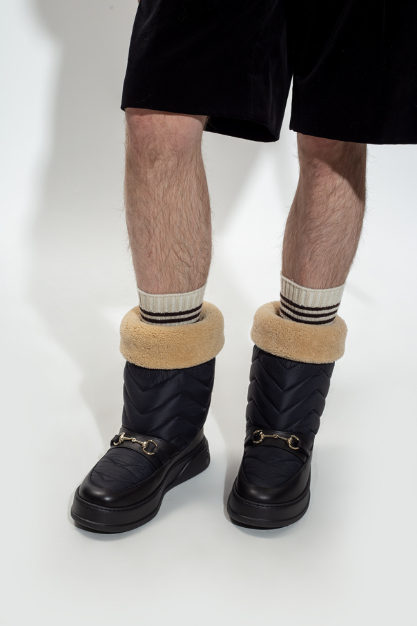 gucci top Quilted snow boots