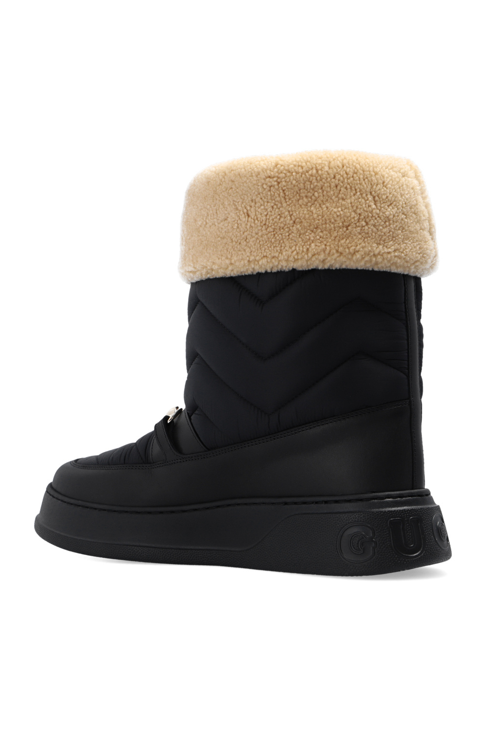 gucci rectangular-frame Quilted snow boots