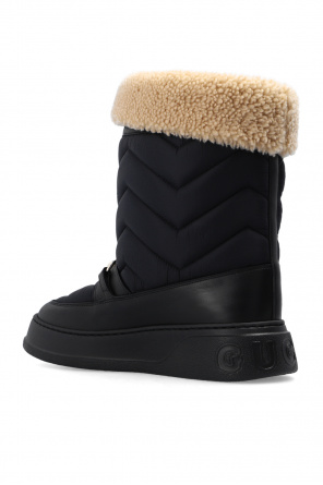 Gucci Baby Quilted snow boots