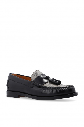 gucci two-way Leather loafers