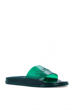 Gucci Rubber slides with logo