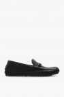 Gucci BLACK Leather moccasins