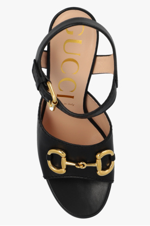 Gucci noir Platform sandals