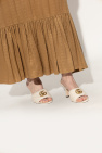 Gucci cream Leather mules