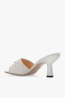 Gucci cream Leather mules