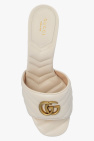 Gucci cream Leather mules