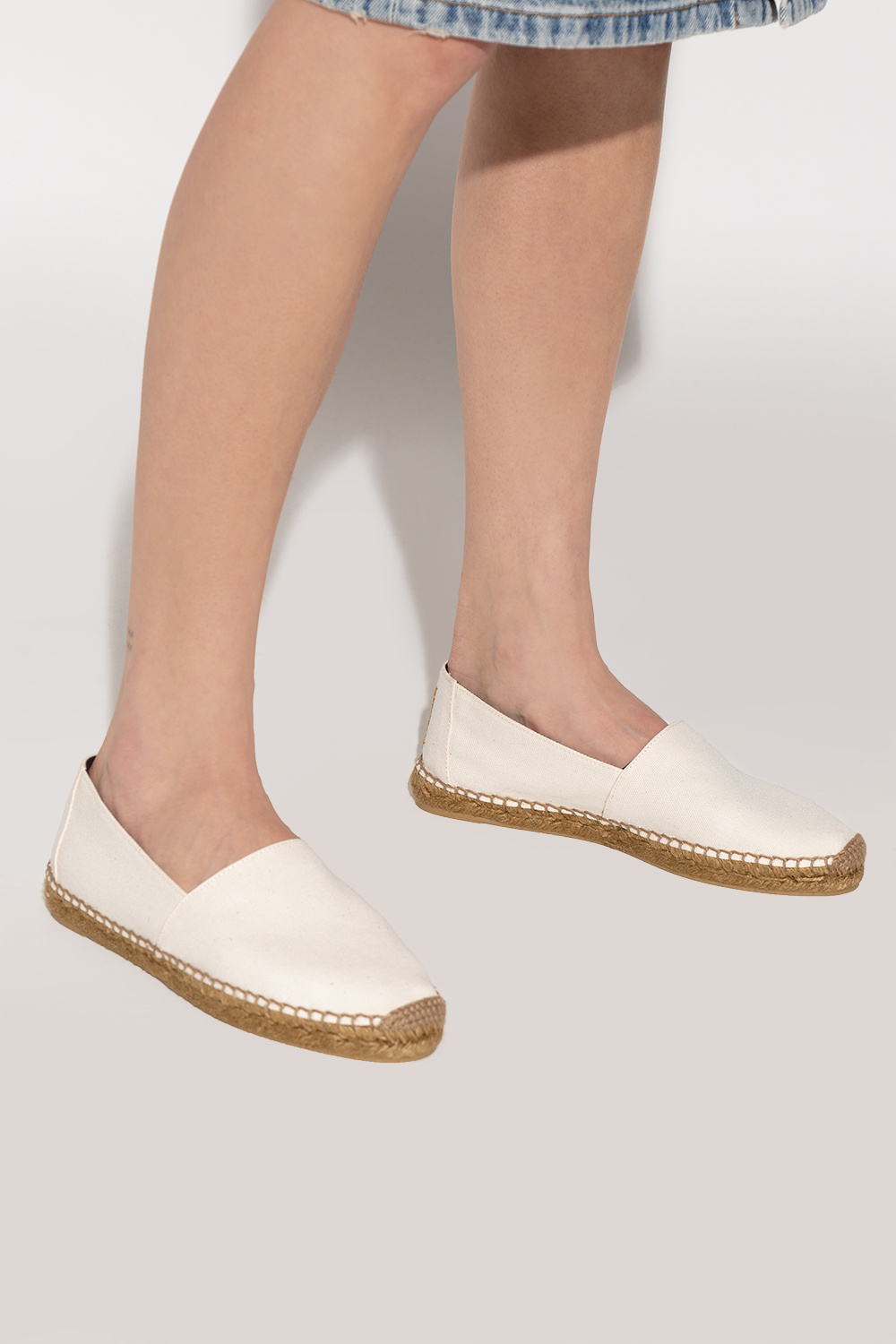 Saint Laurent Espadrilles with logo