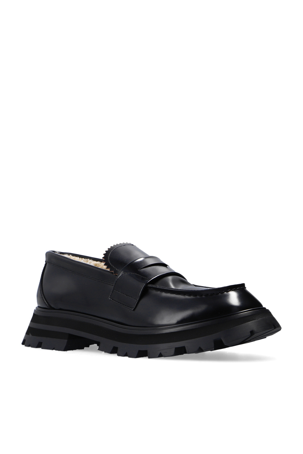 Alexander McQueen Leather loafers