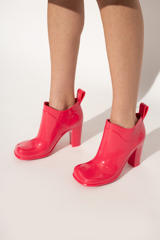 bottega pelle Veneta ‘Shiny’ heeled ankle boots