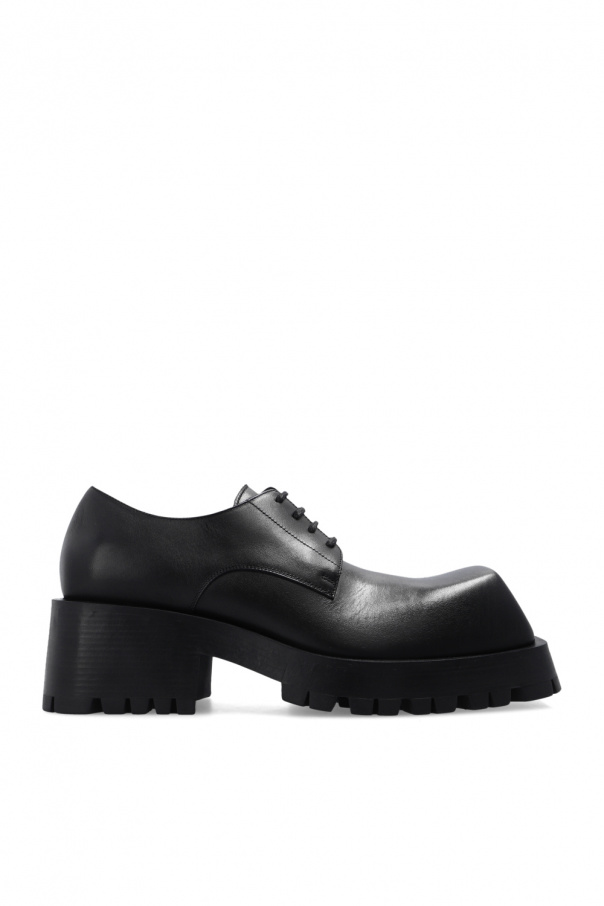 Black Trooper Derby shoes Balenciaga  Vitkac France