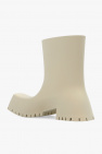 Balenciaga cream ‘Trooper’ rain boots