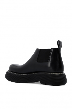 bottega square-frame Veneta ‘Bounce’ leather boots