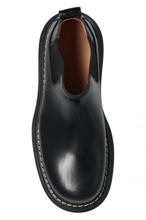 bottega square-frame Veneta ‘Bounce’ leather boots
