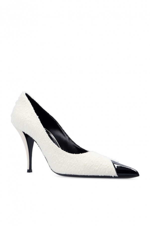 saint laurent tweed pumps