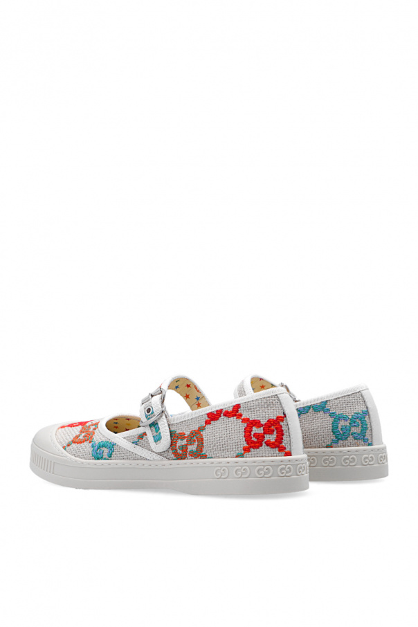 Gucci Kids Ballet flats with GG pattern