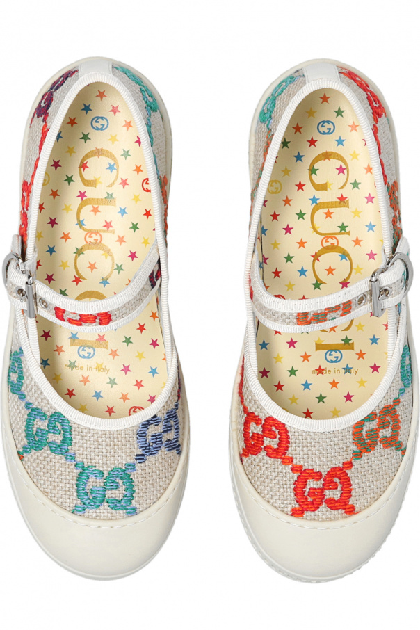 Gucci Kids Ballet flats with GG pattern