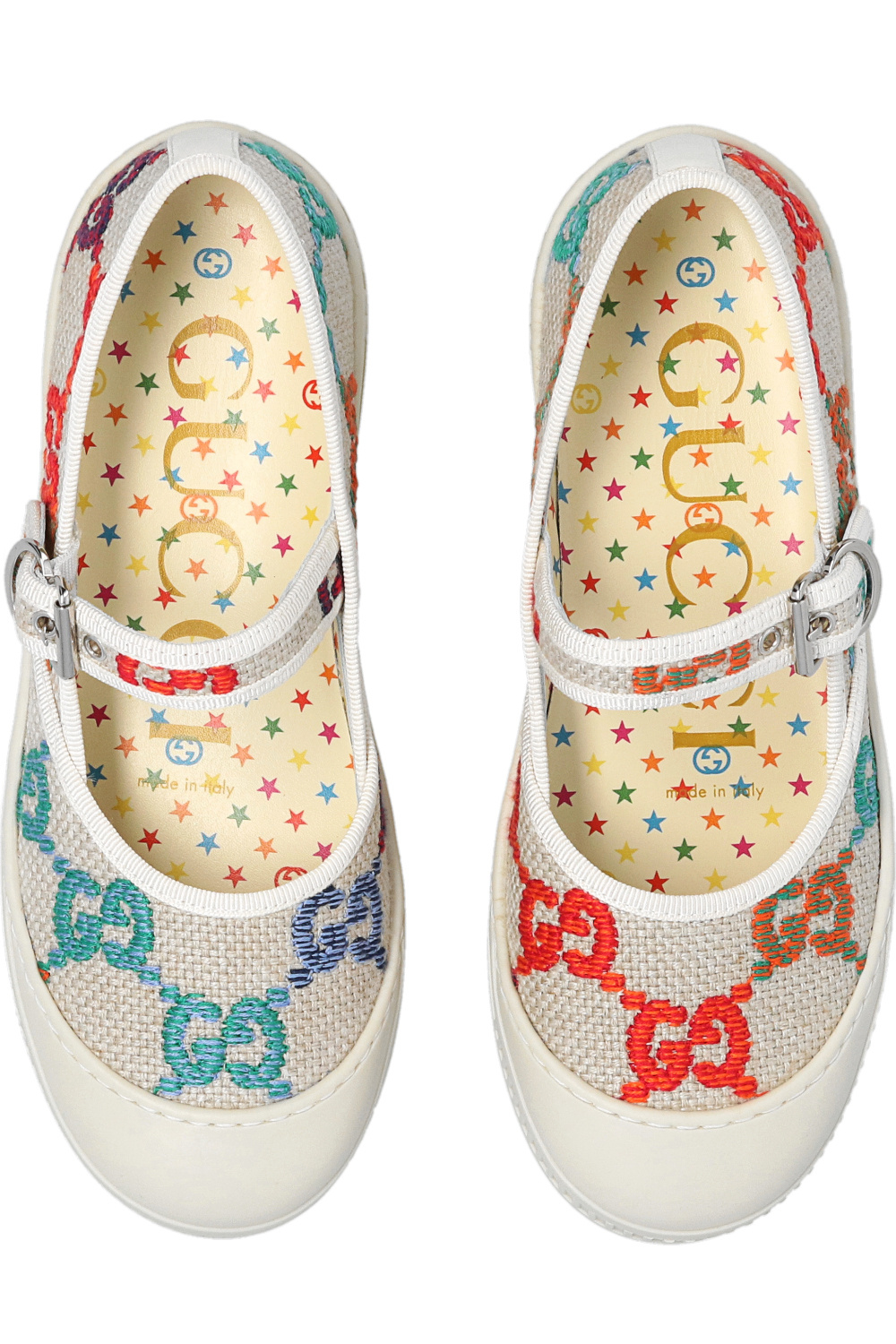 gucci socks Kids Ballet flats with GG pattern