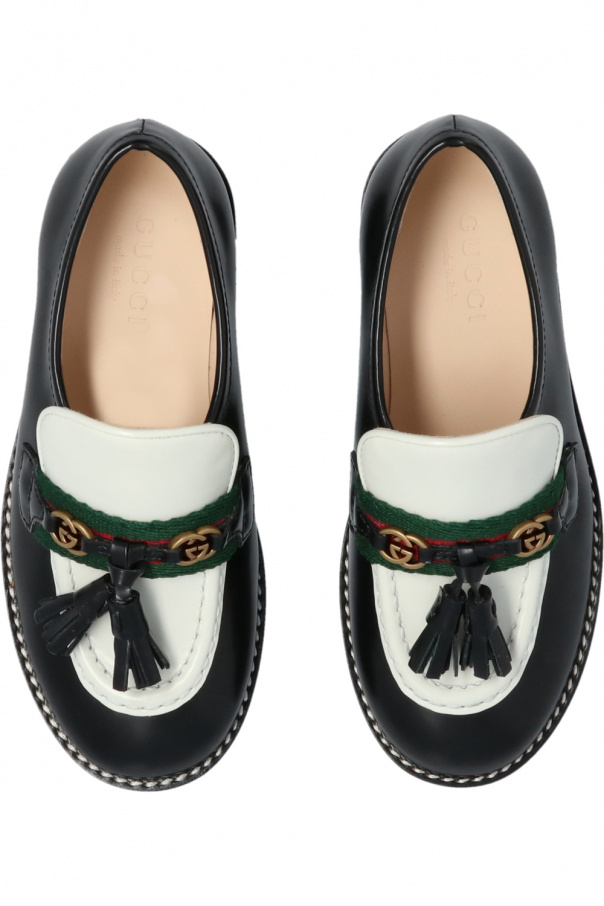 Gucci Kids beiges loafers