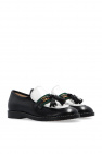 gucci pink Kids Leather loafers