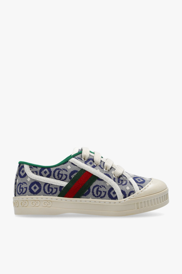 Gucci Gazelle Kids Sneakers with monogram