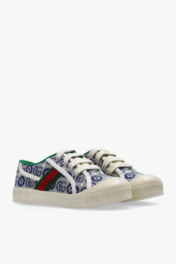 Gucci Gazelle Kids Sneakers with monogram