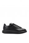 alexander mcqueen mens new court sneakers in whitenavy size uk 8 end clothing