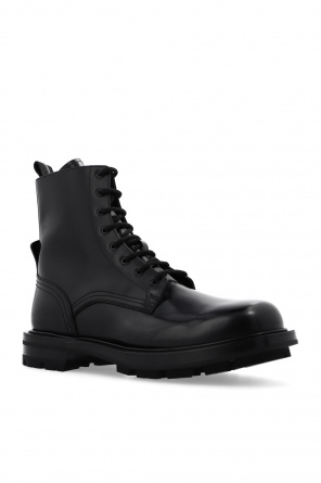 Alexander McQueen Combat boots