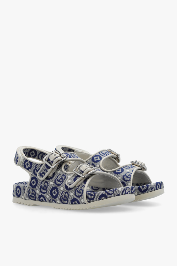 Gucci Kids Monogrammed sandals