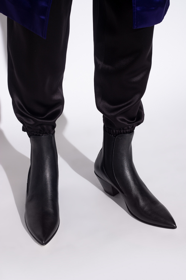 Saint Laurent Saint Laurent patent leather 105mm boots