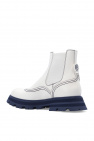 Alexander McQueen Leather Chelsea boots