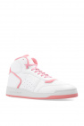 Saint Laurent WHITE ‘SL 80’ high-top sneakers