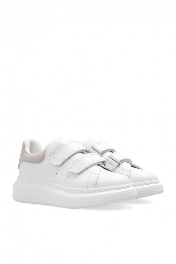 Alexander McQueen Deck Plimsoll High Sneakers with logo