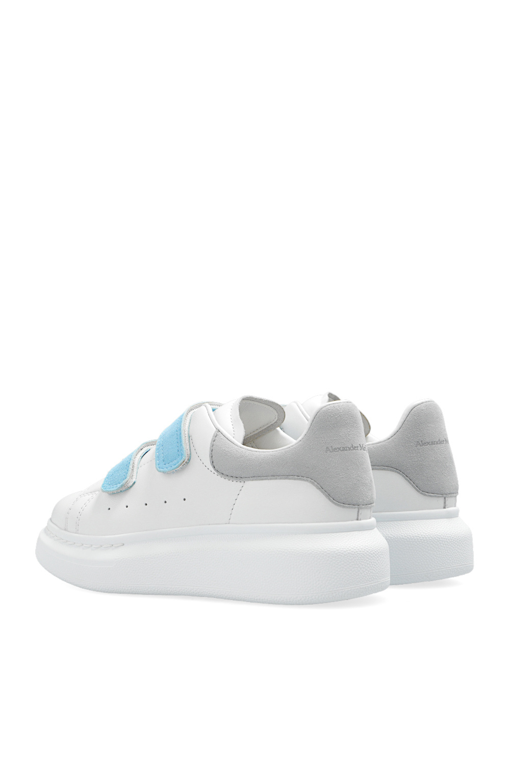 Alexander McQueen Sneaker Smog Blue 553770 9076 Sneakers with logo