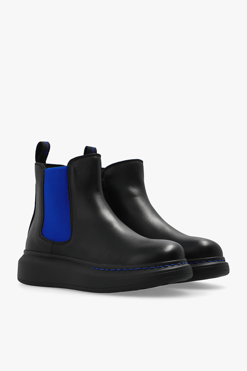 Alexander McQueen Kids SSENSE x Alexander McQueen Tread Slick Sneaker Boot "Black"