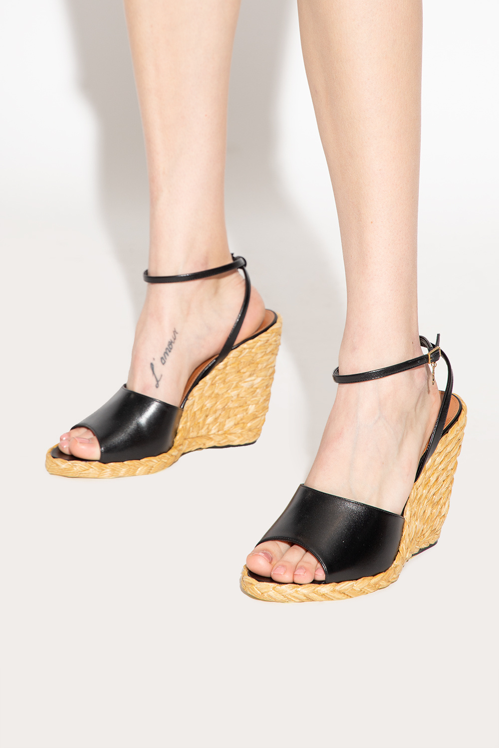 Saint Laurent ‘Paloma’ wedge sandals
