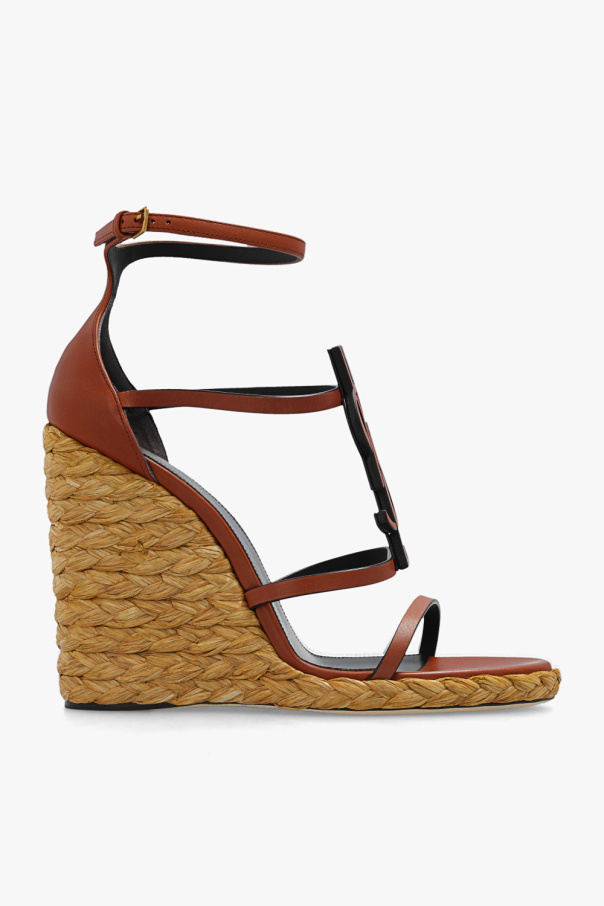 Saint Laurent ‘Cassandra’ wedge Preppy-Chic shoes