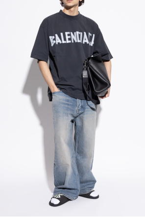 Balenciaga Slides with logo