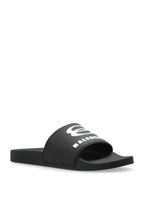 Balenciaga Gumowe klapki z logo