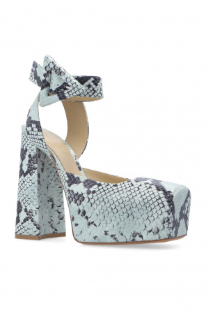 bottega Crop Veneta ‘Tower’ pumps