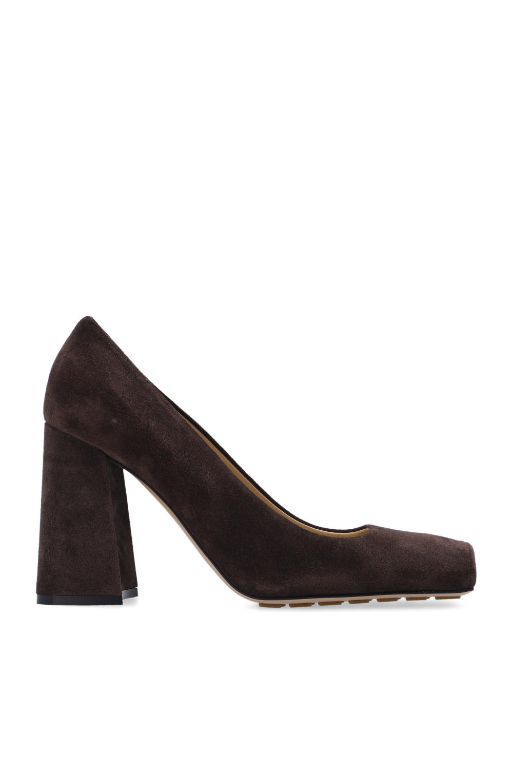 Bottega Veneta ‘Tower’ suede pumps