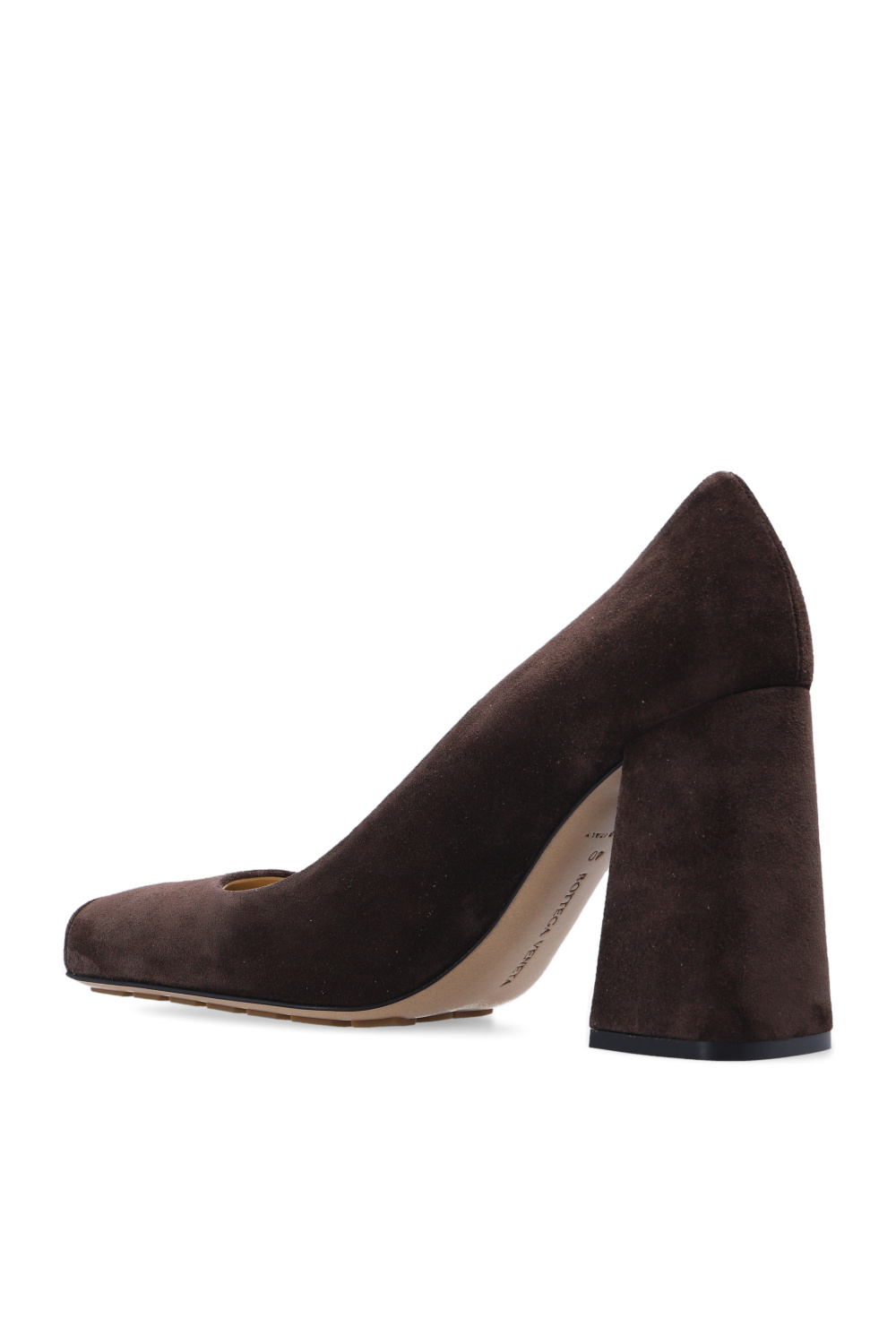 Bottega Veneta ‘Tower’ suede pumps