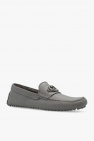 Gucci GREY Leather moccasins